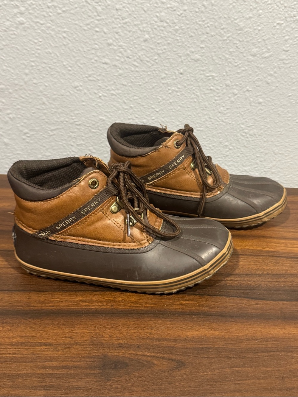 Sperry Kids' Bowline Storm Water-resistant Duck Boots Size 1